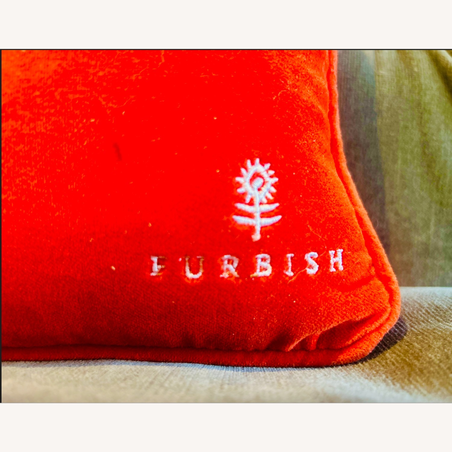 FURBISH STUDIO - Horrible Idea Needlepoint Pillow - image-4