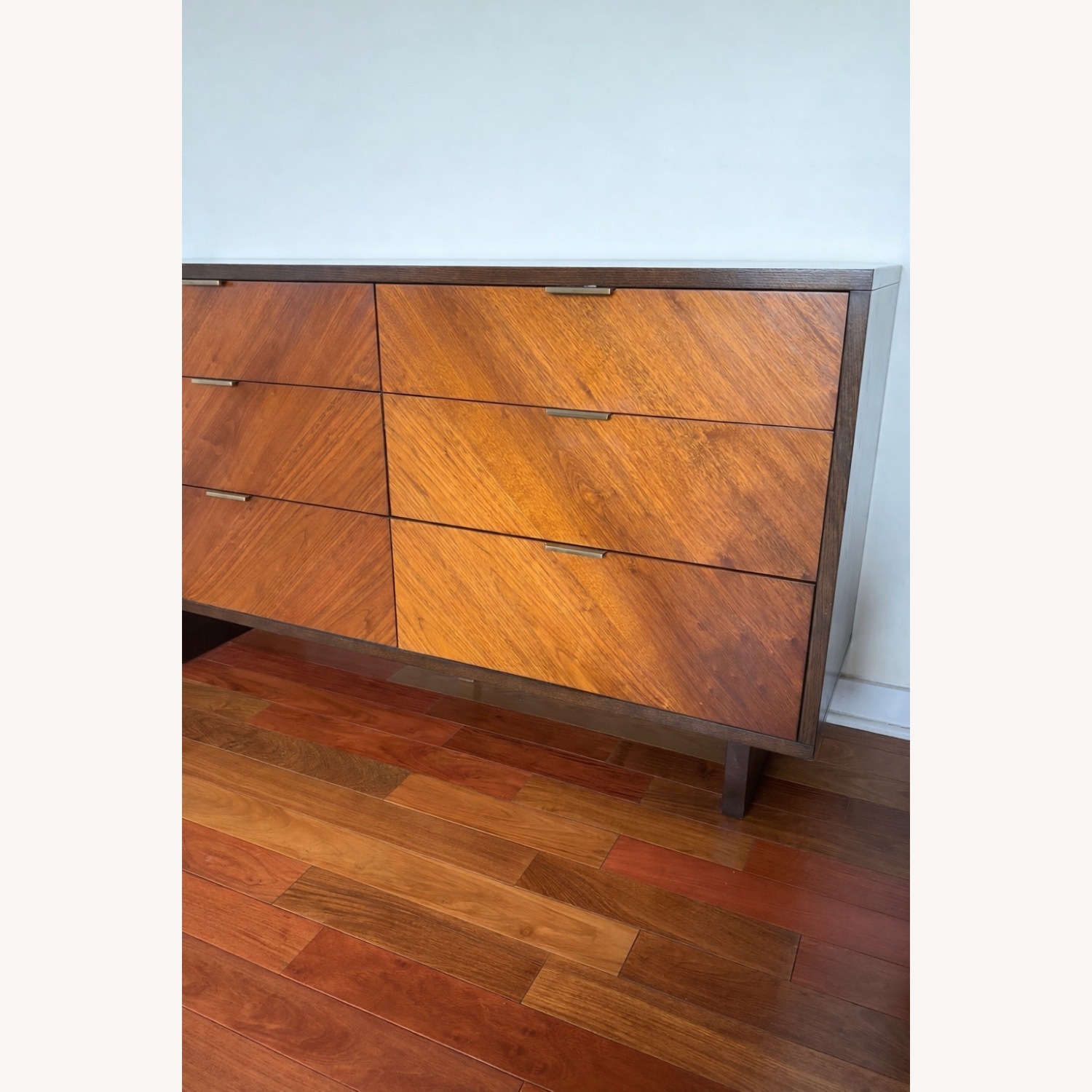 West Elm Dark Brown Wood Dresser - image-3