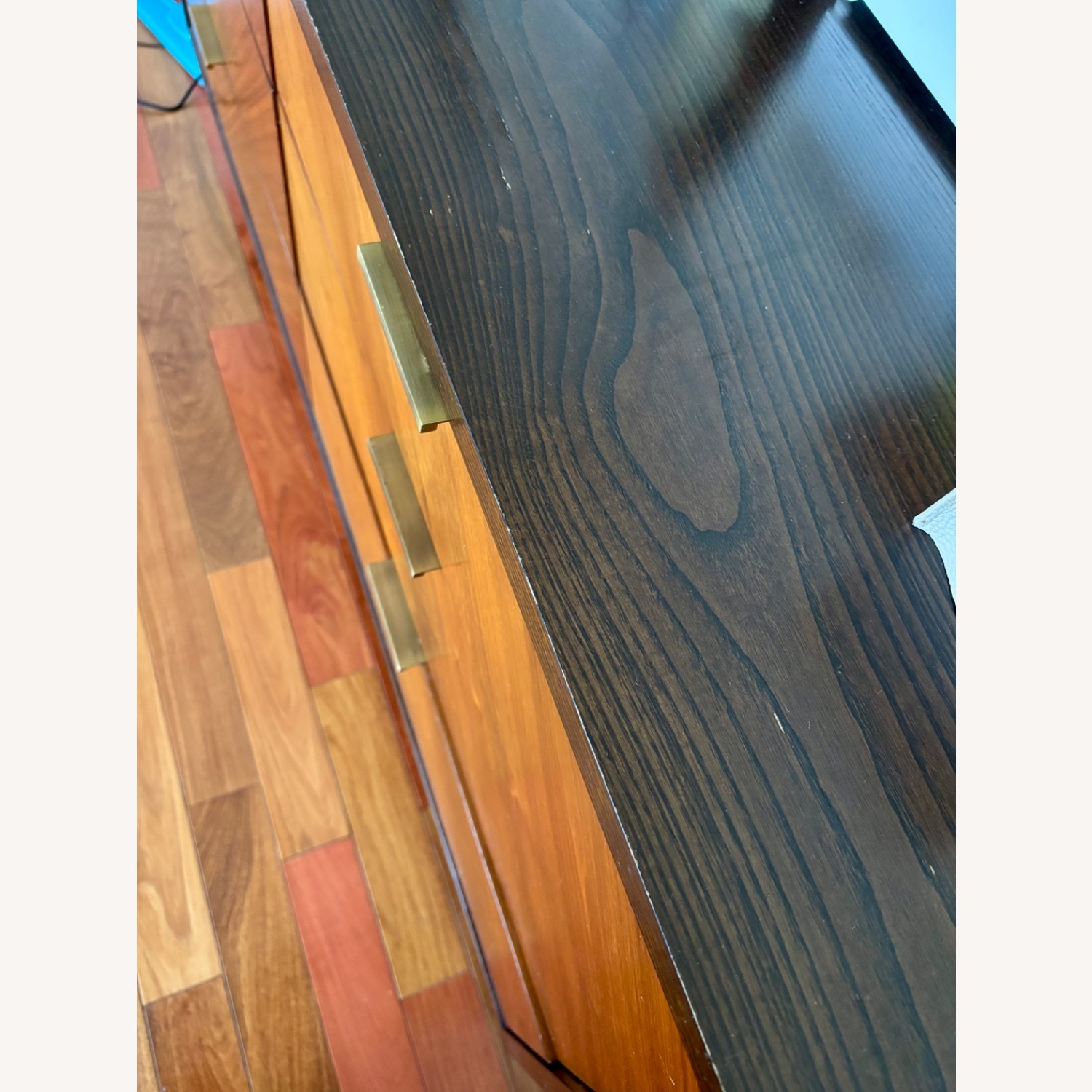 West Elm Dark Brown Wood Dresser - image-4