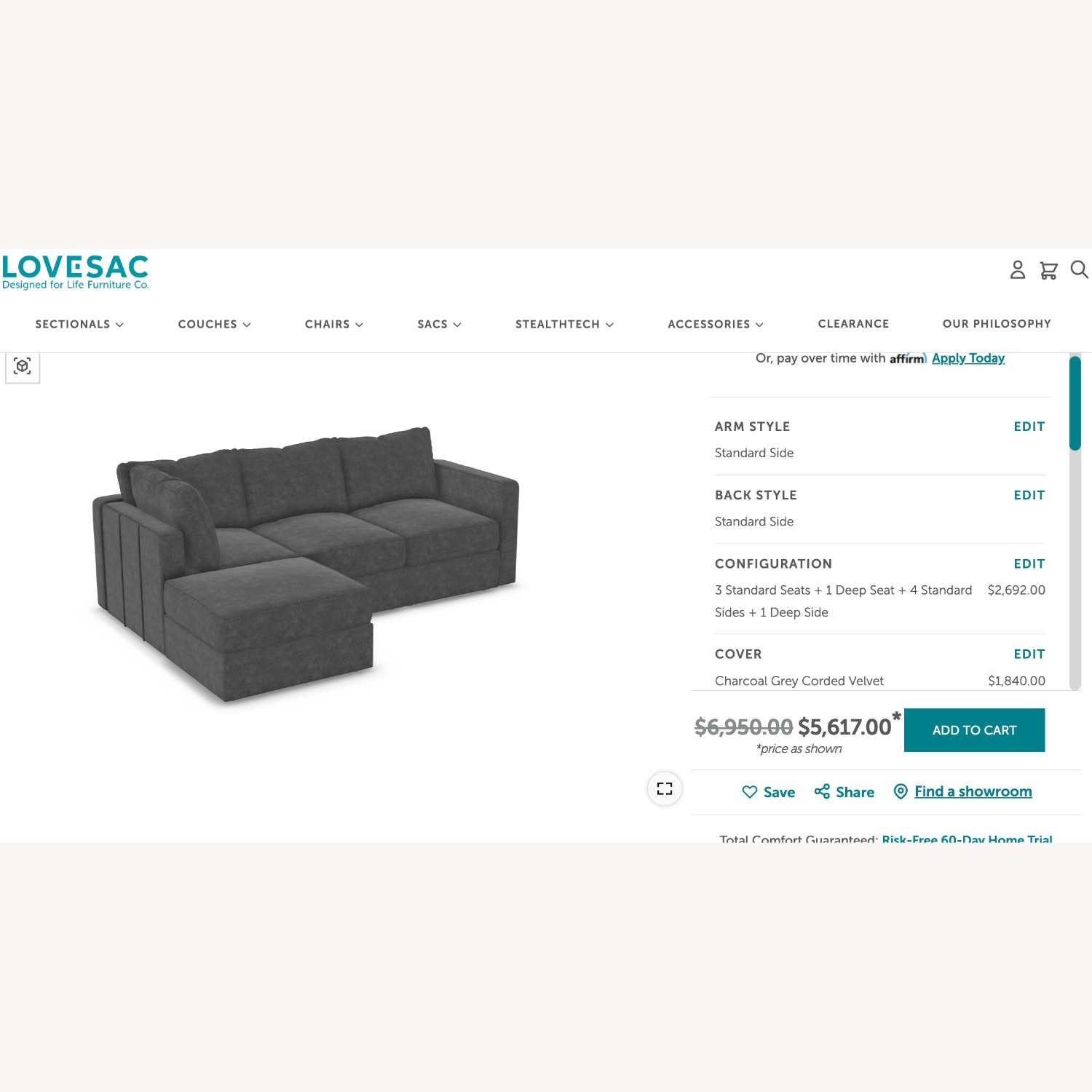 Lovesac Sactional  - image-1