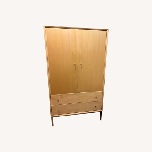 Used Room & Board Delano Maple Armoire  for sale on AptDeco