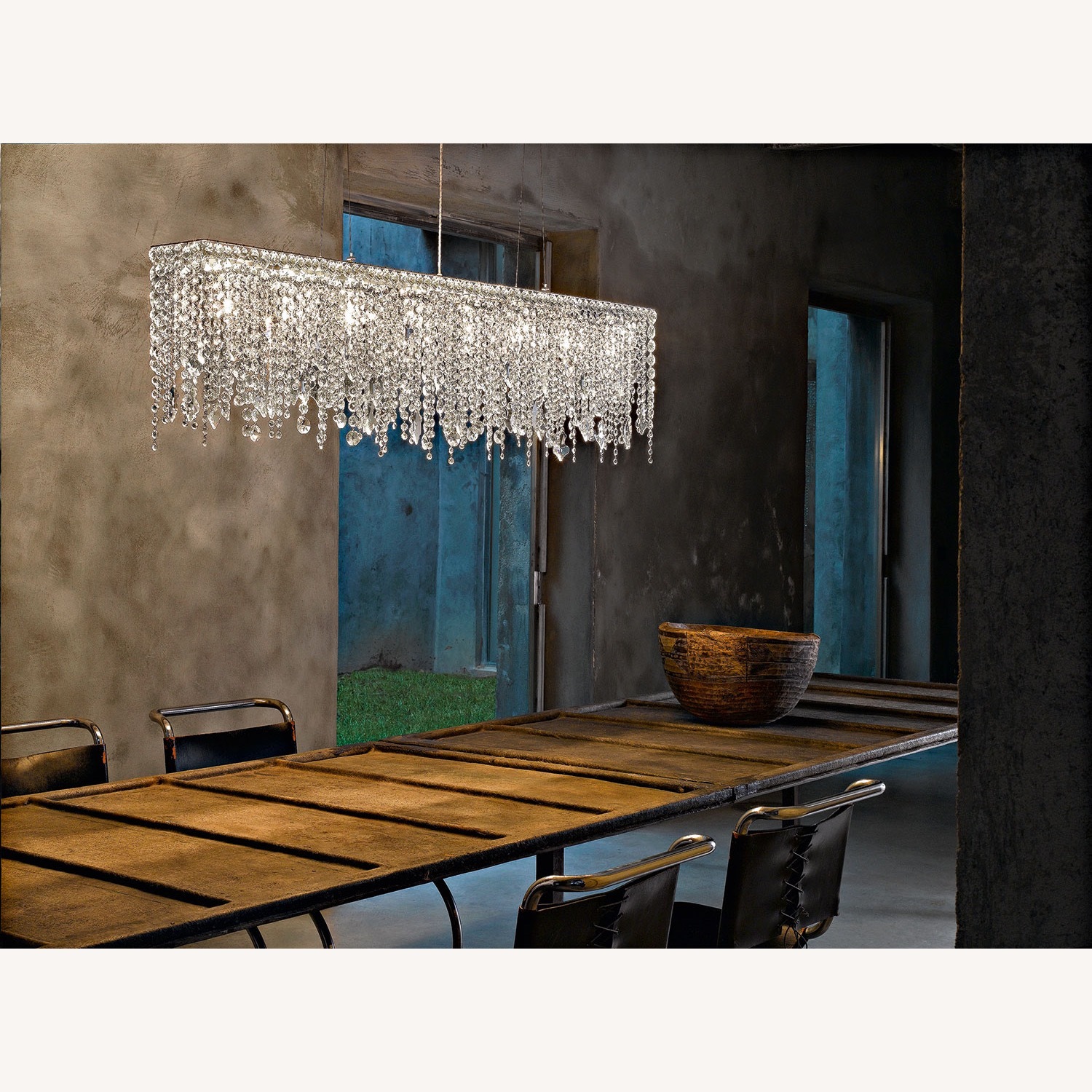  Italian Crystal Chandelier  - image-5