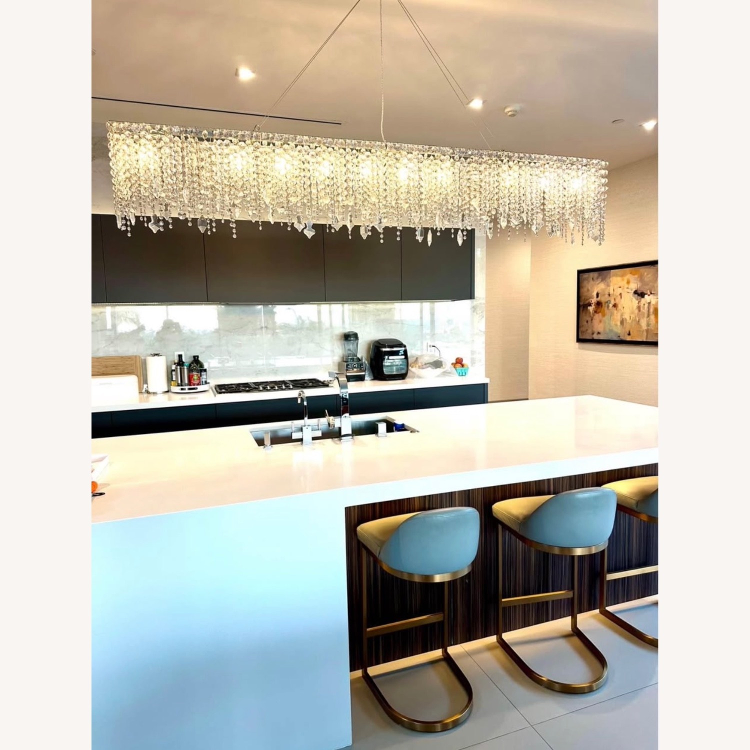  Italian Crystal Chandelier  - image-2