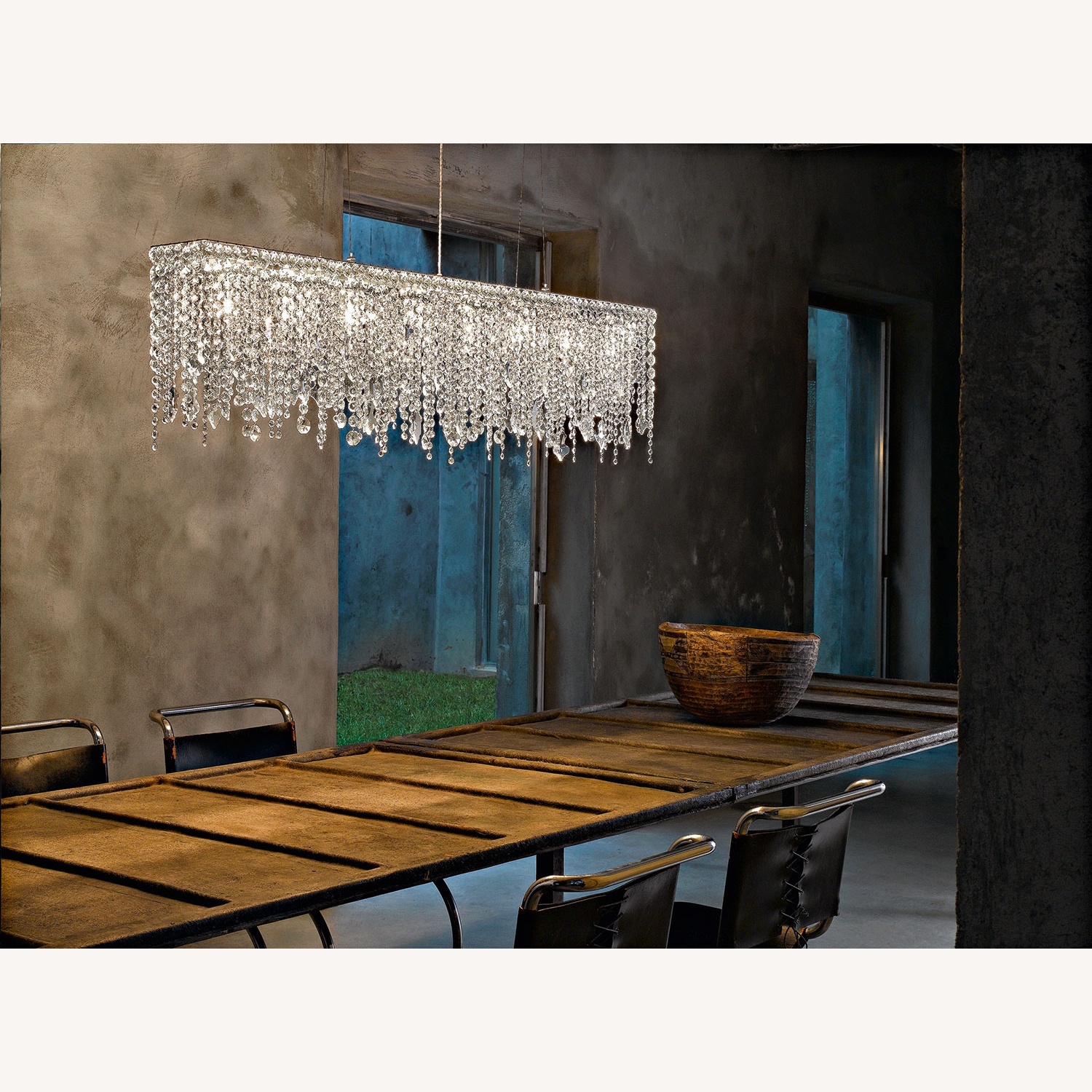  Italian Crystal Chandelier  - image-7
