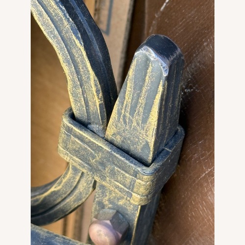 Used Claudio Rayes Bed #20 Wrought Iron Queen Bed for sale on AptDeco