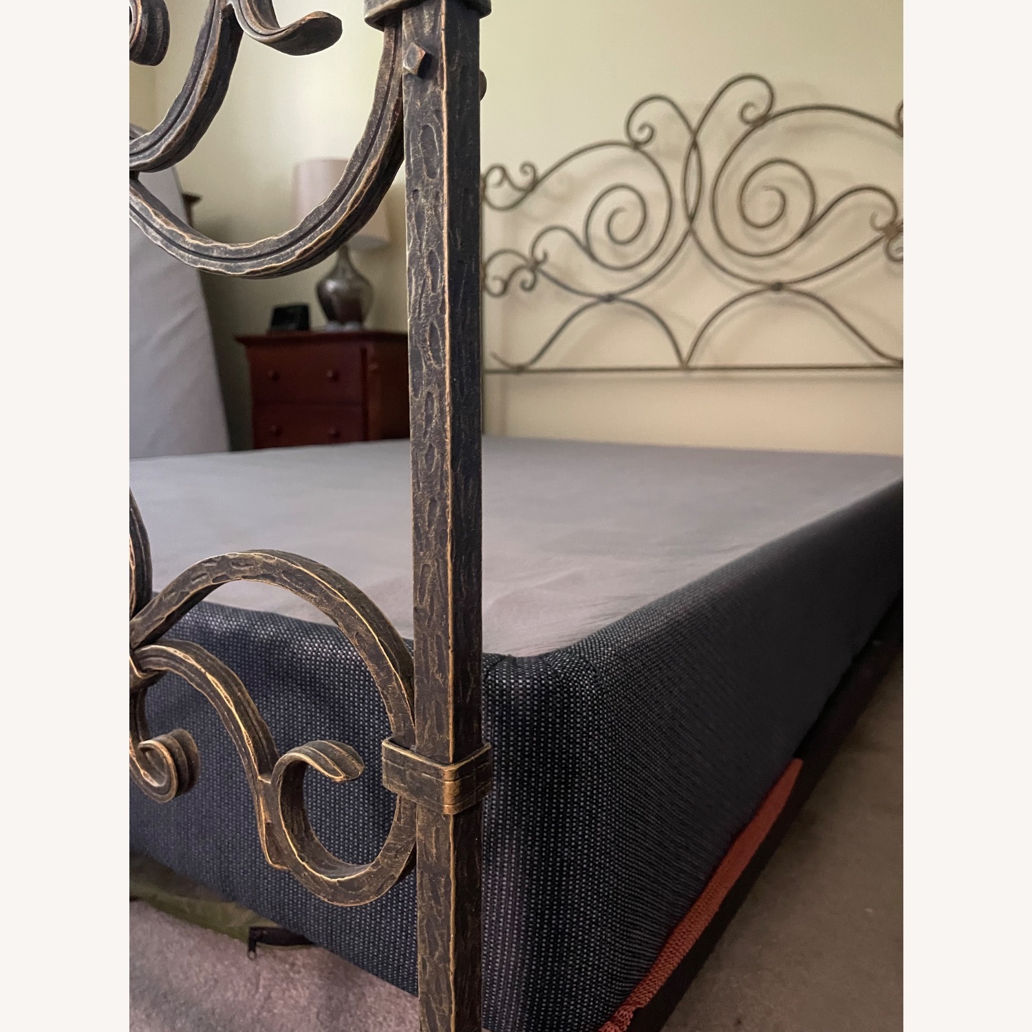 Claudio Rayes Bed #20 Wrought Iron Queen Bed - image-11