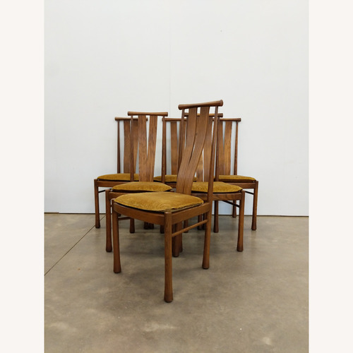 Used 6 Vintage Mid Century Modern Ercol Dining Chairs for sale on AptDeco