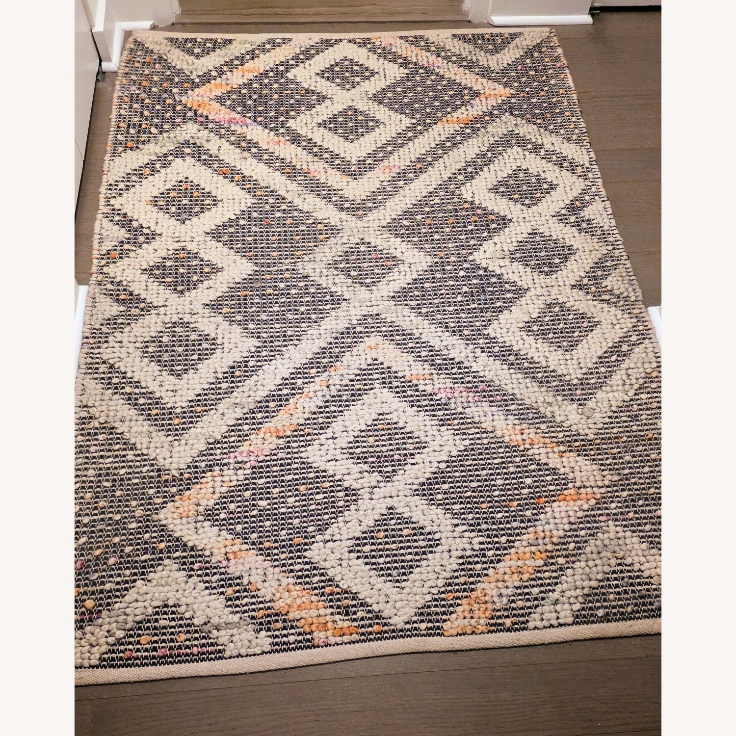 Pottery Barn Natural Wool Blend Area Rug 4' x 6' - image-1