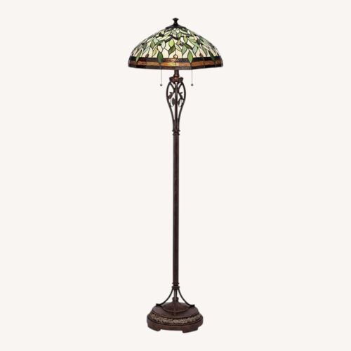Used Amazon Tiffany Style Floor Lamp for sale on AptDeco
