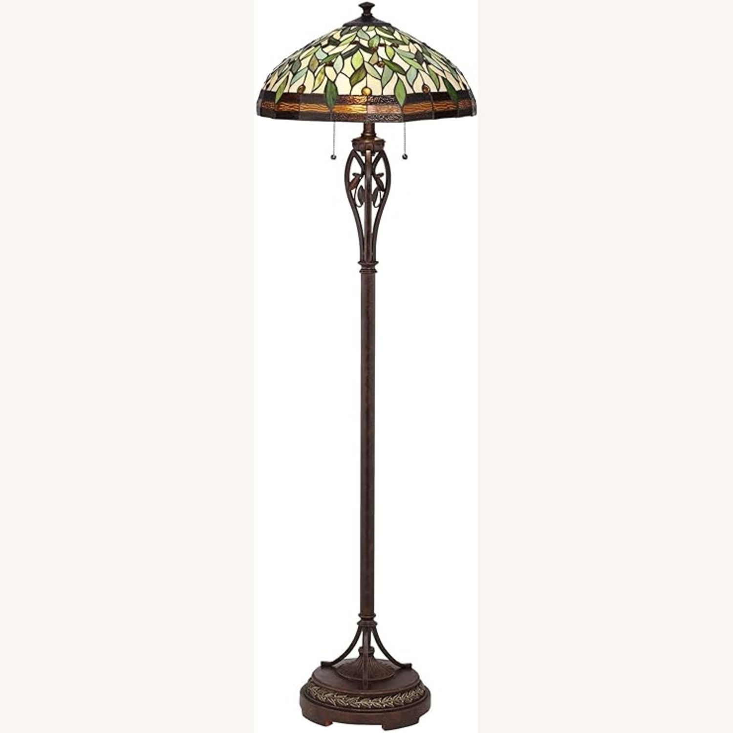 Amazon Tiffany Style Floor Lamp - image-7