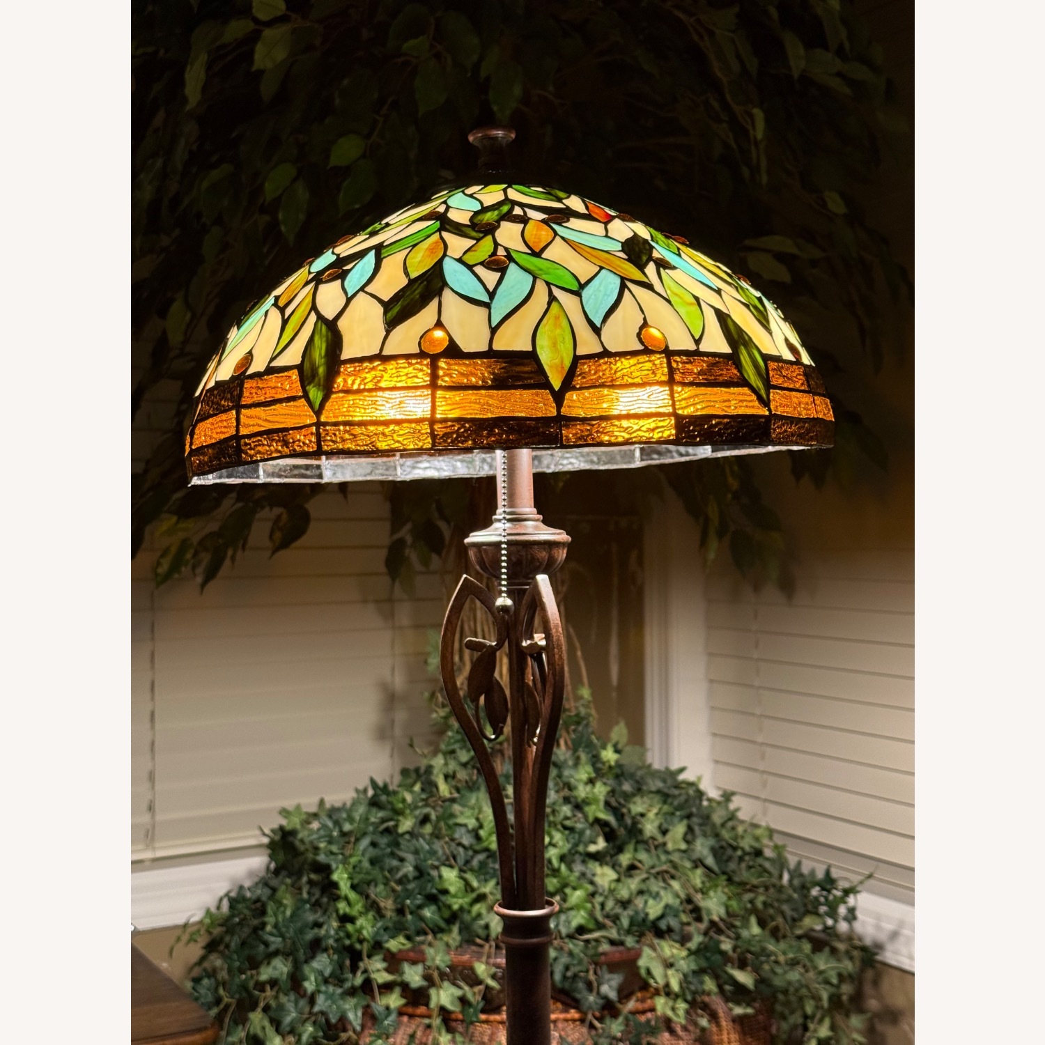 Amazon Tiffany Style Floor Lamp - image-4
