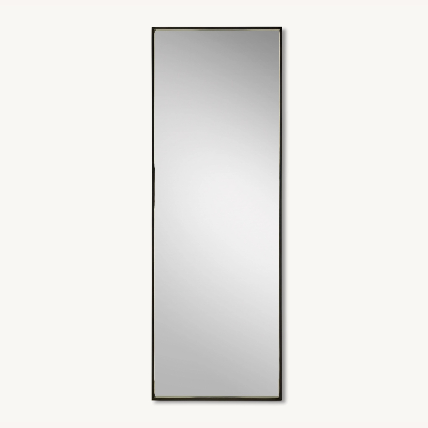Restoration Hardware Black Floor Mirror - image-4