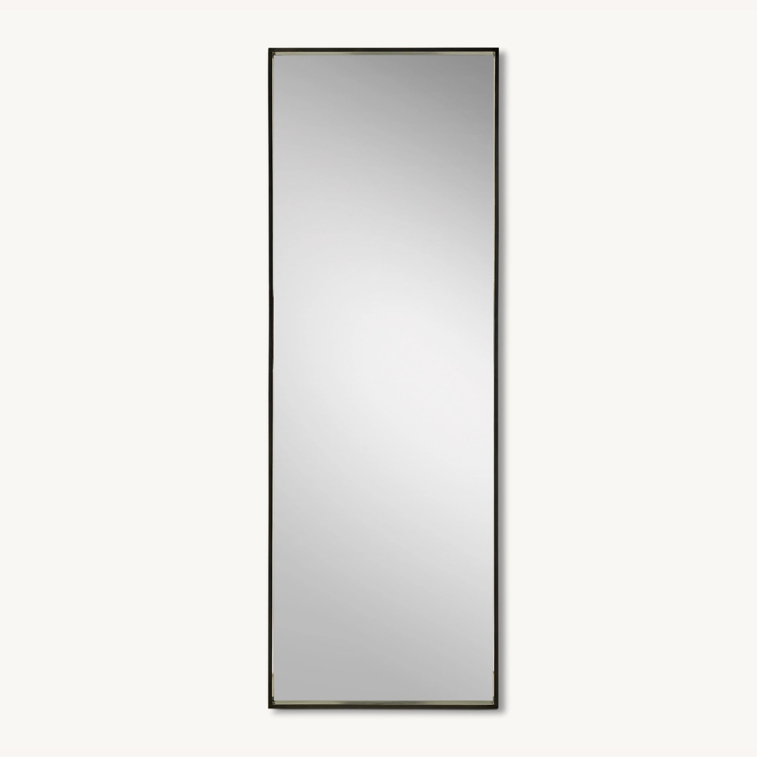 Restoration Hardware Black Floor Mirror - image-3