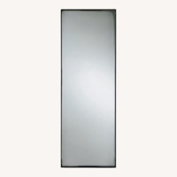 Restoration Hardware Black Floor Mirror