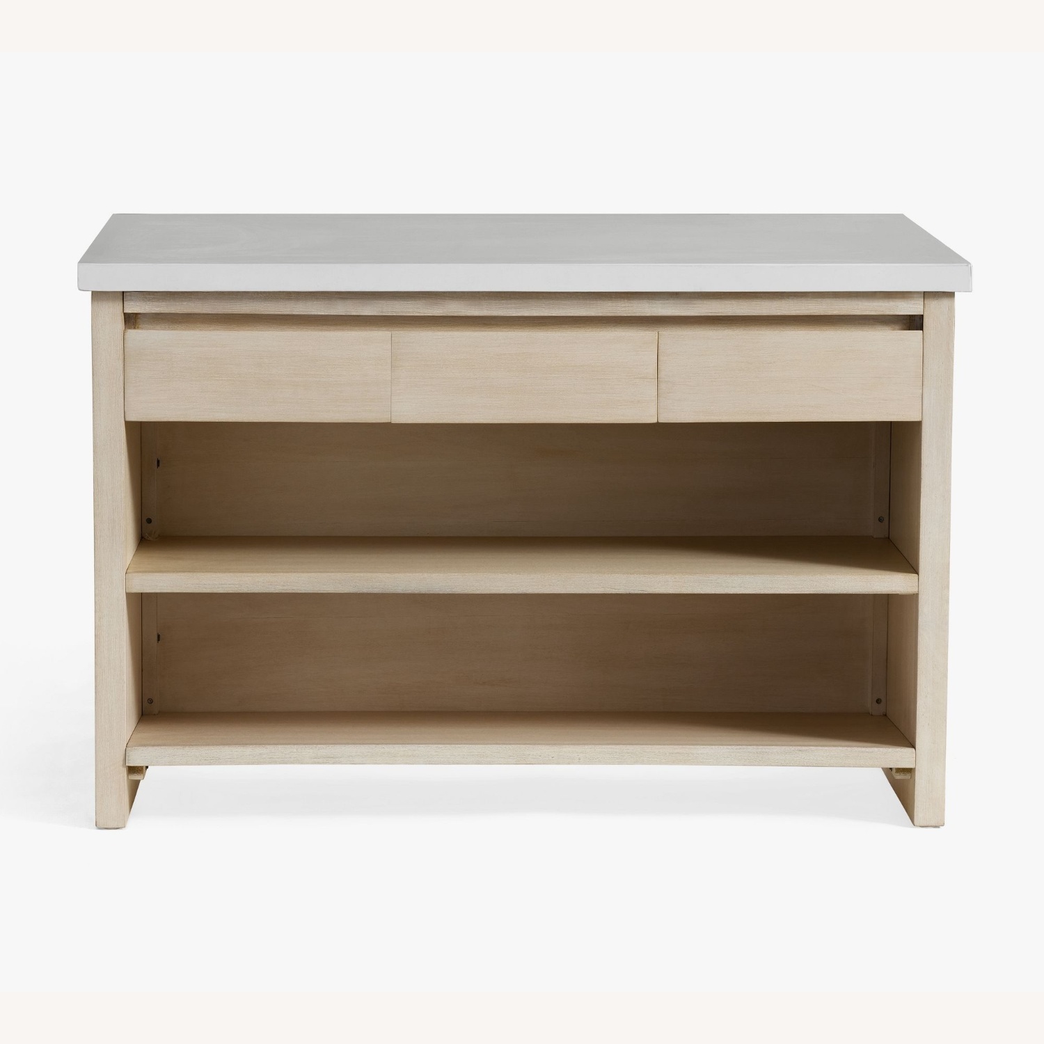 Pottery Barn Cayman Natural Kitchen Island - image-4
