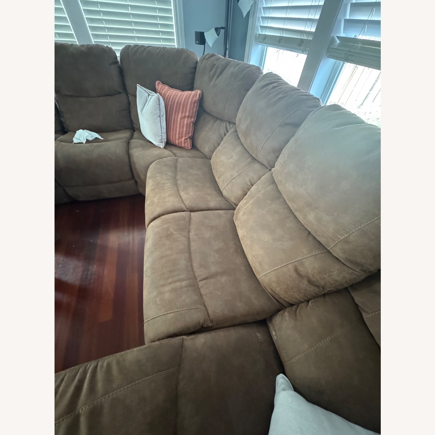 La-Z-Boy Light Brown 3+ Piece Sectional - image-3