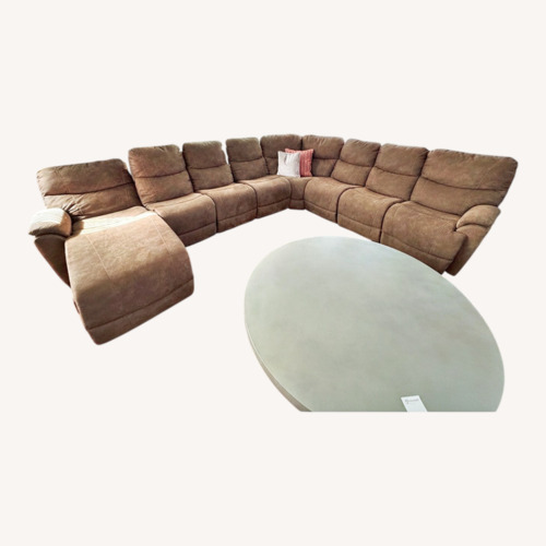 Used La-Z-Boy Light Brown 3+ Piece Sectional for sale on AptDeco