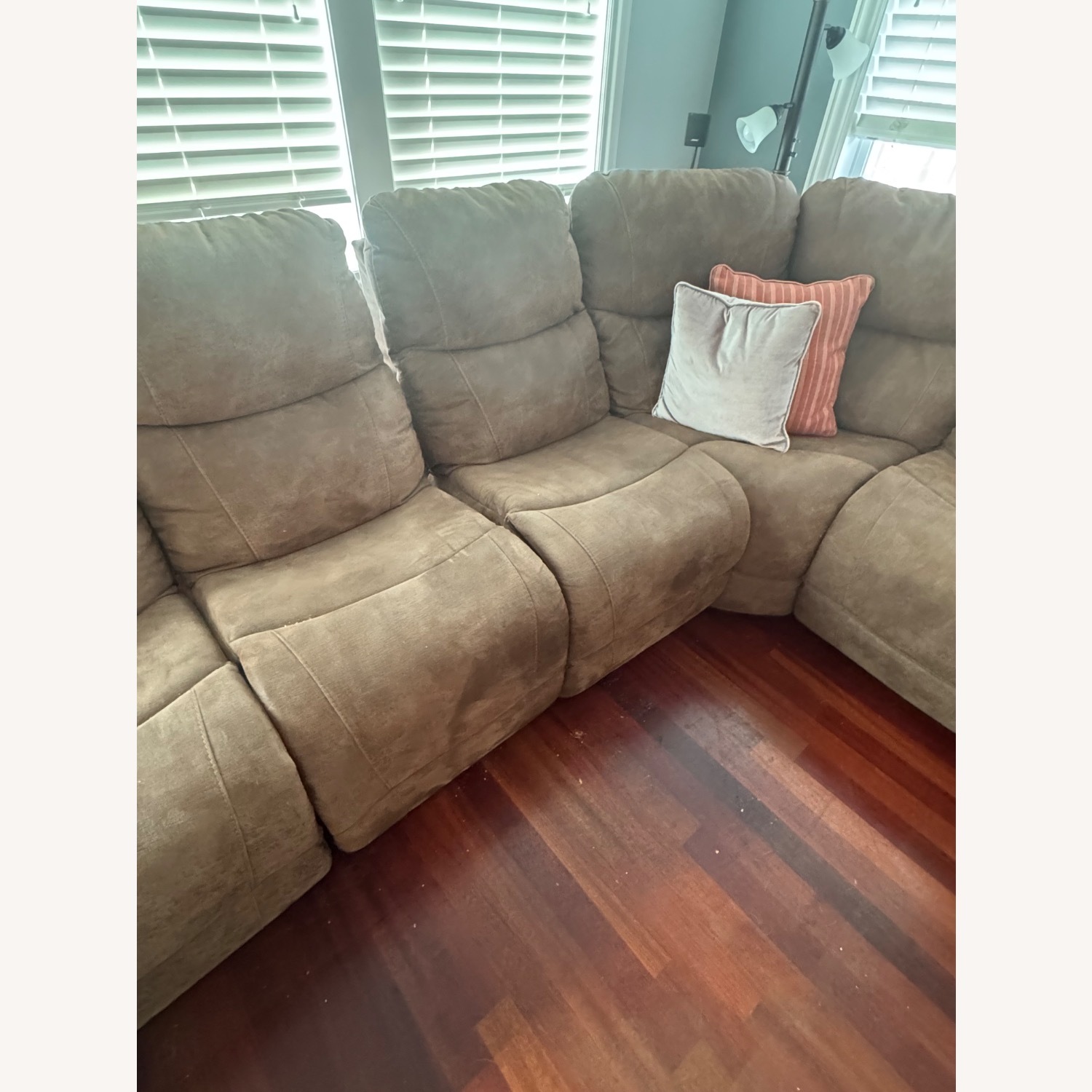 La-Z-Boy Light Brown 3+ Piece Sectional - image-8