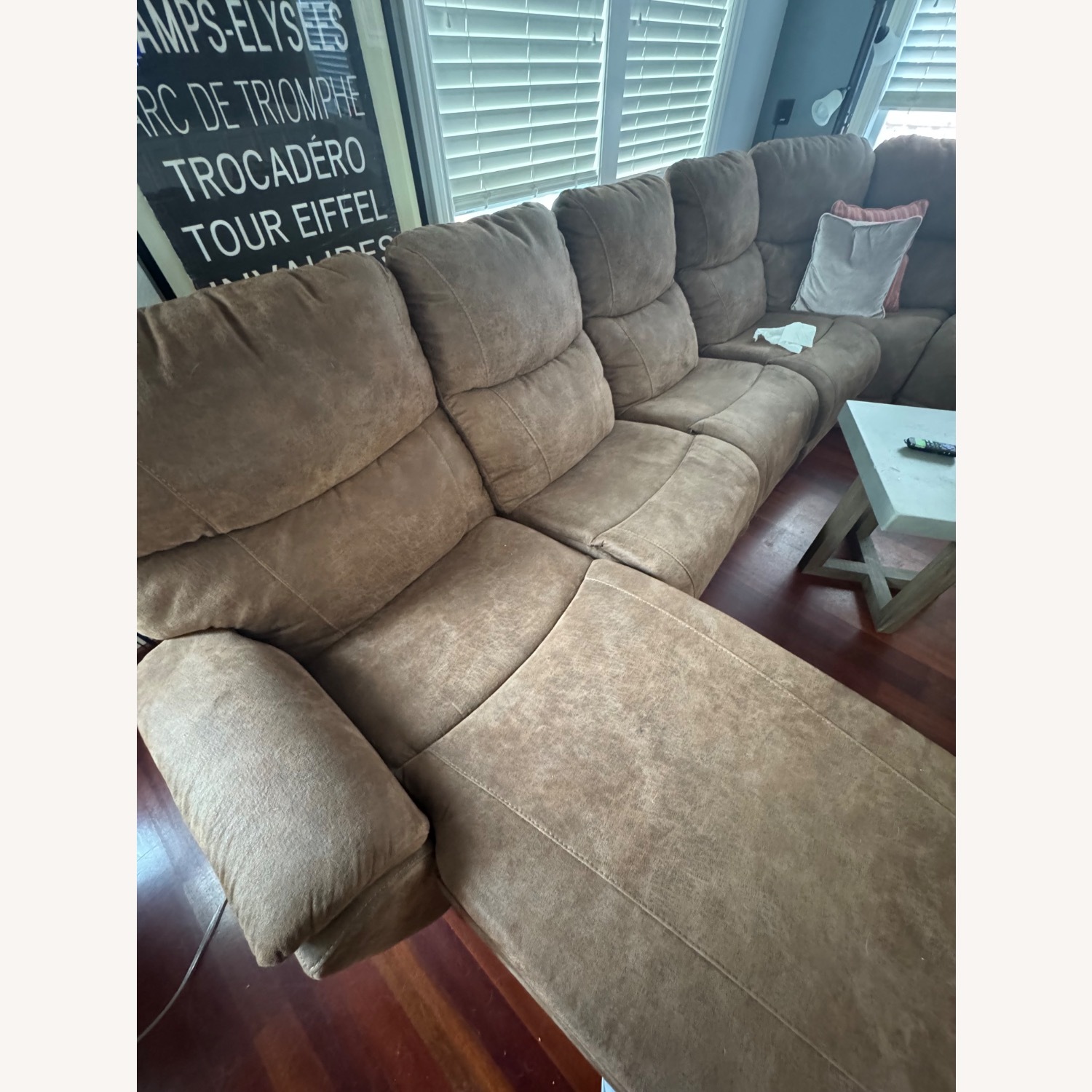 La-Z-Boy Light Brown 3+ Piece Sectional - image-4