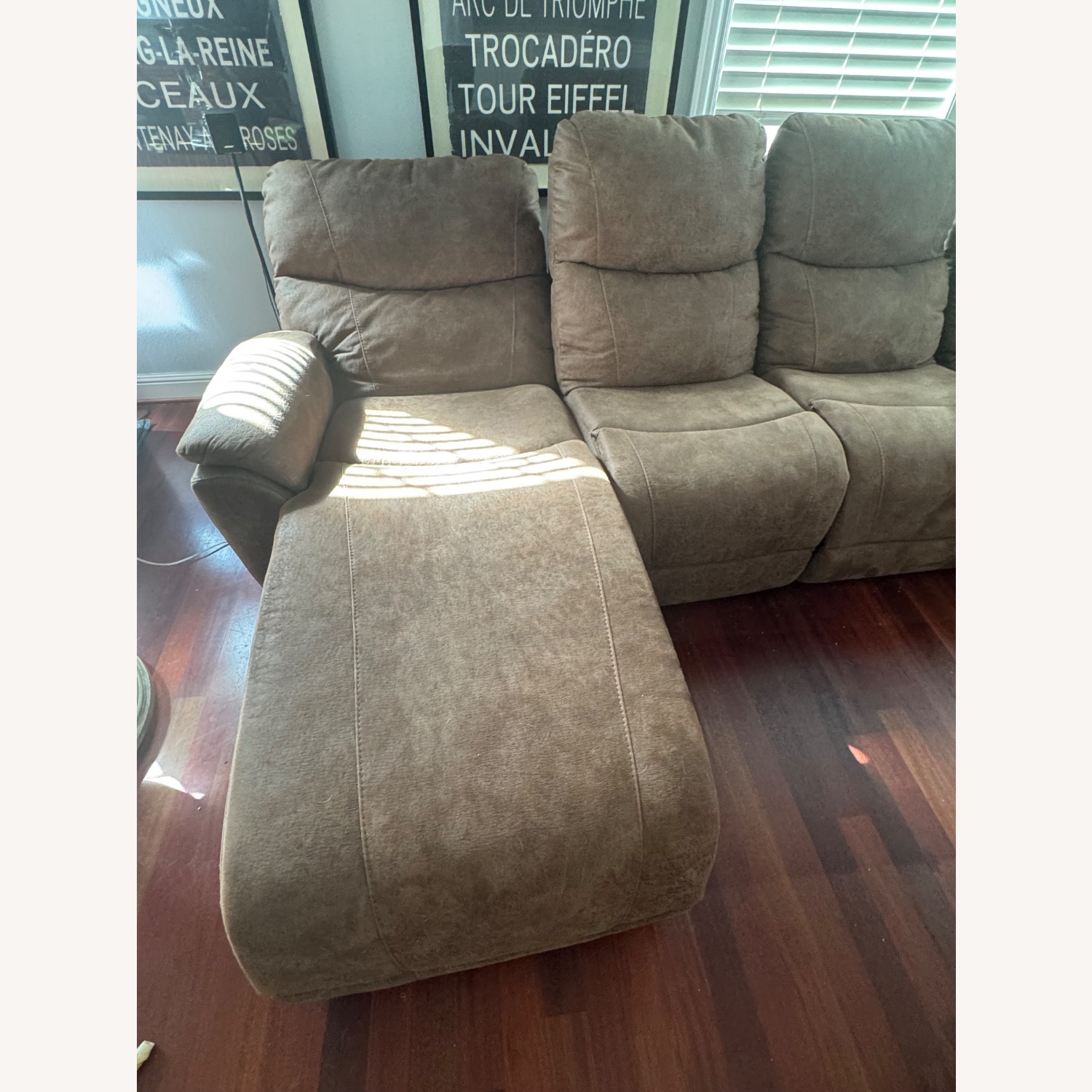 La-Z-Boy Light Brown 3+ Piece Sectional - image-7