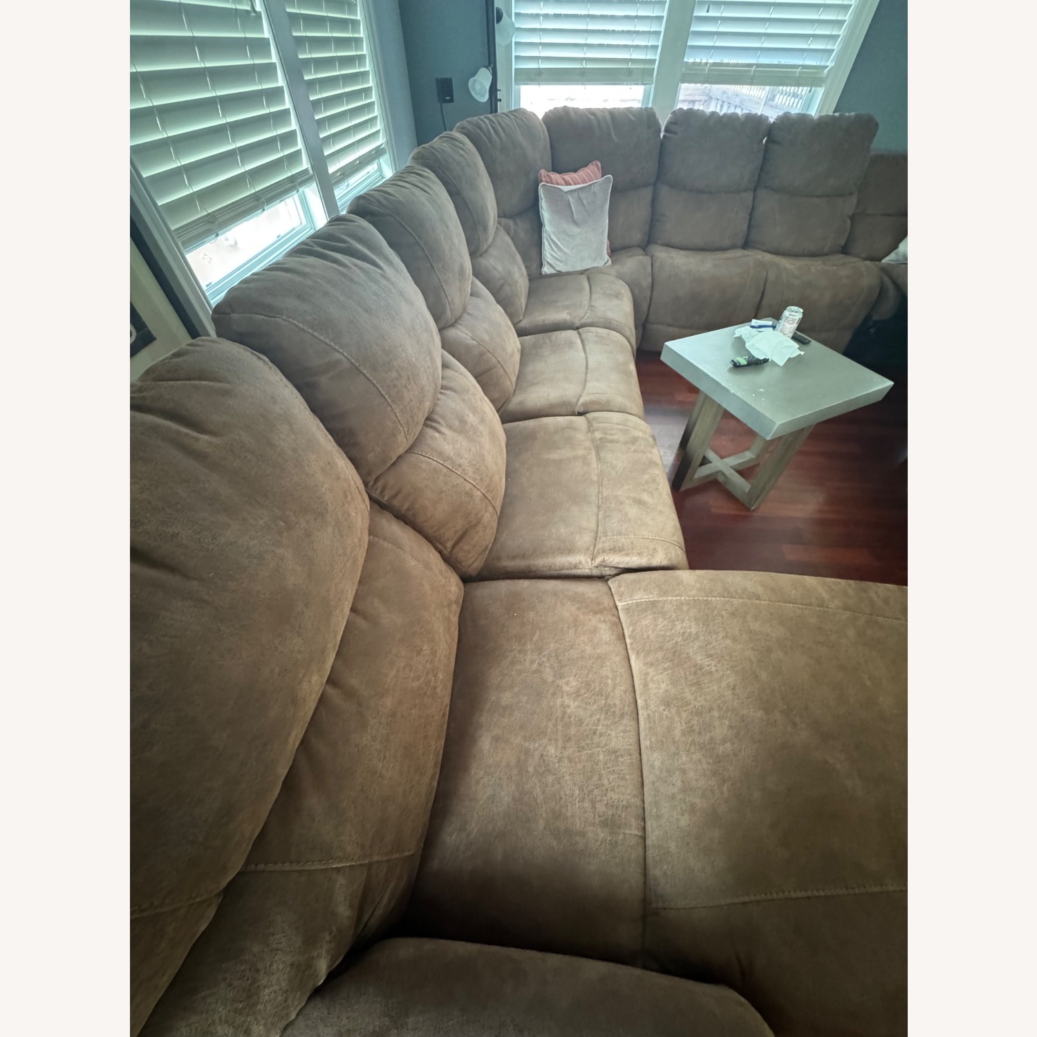 La-Z-Boy Light Brown 3+ Piece Sectional - image-5