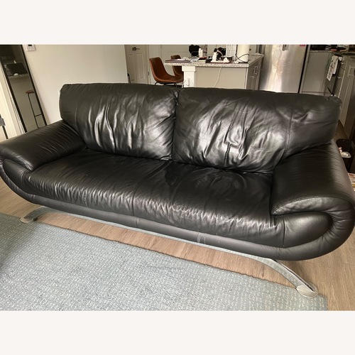 Used Nicoletti Leather Couch  for sale on AptDeco