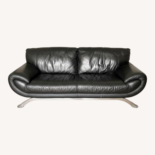 Used Nicoletti Leather Couch for sale on AptDeco