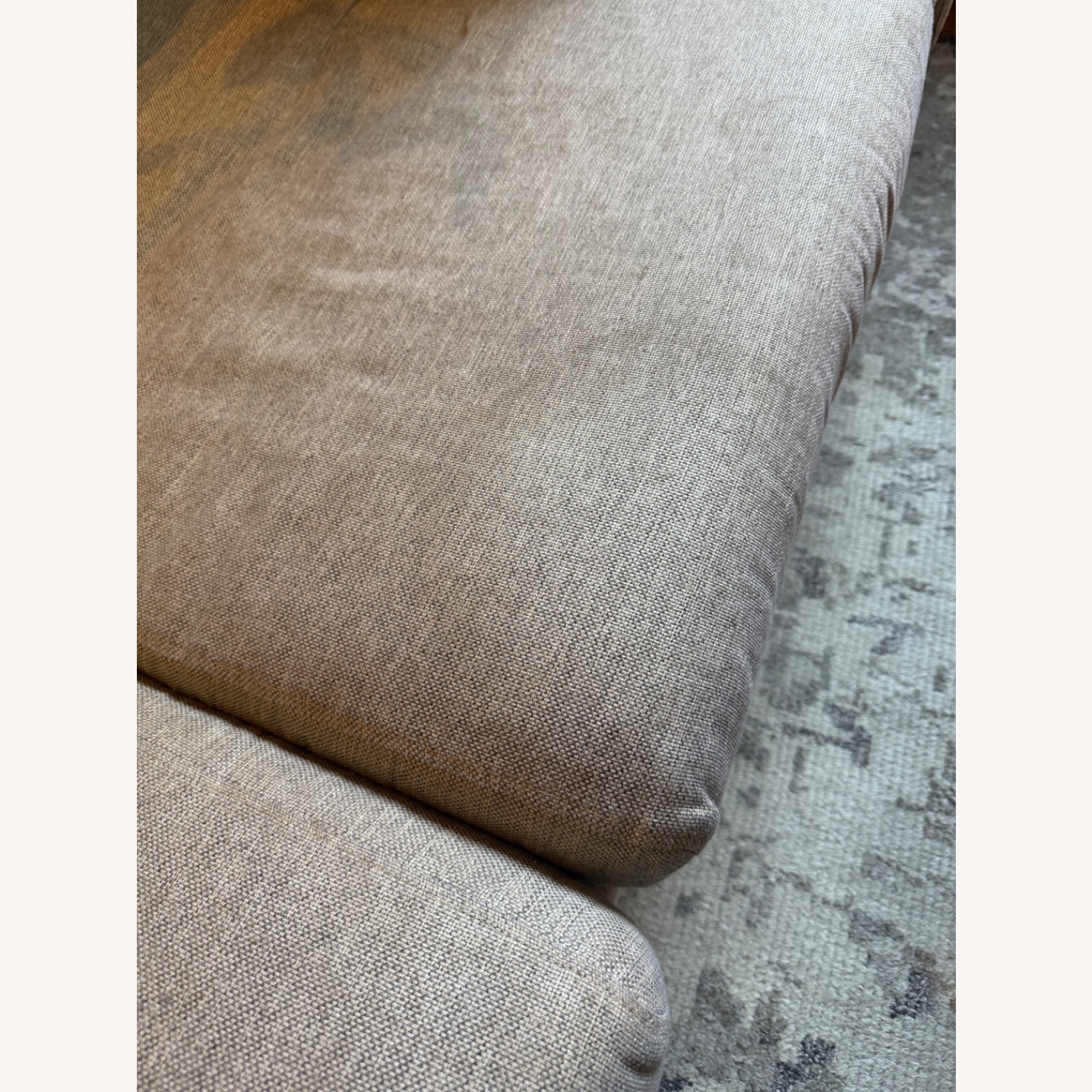 Article Burrard Light Gray Fabric 3 Seater Sofa - image-3