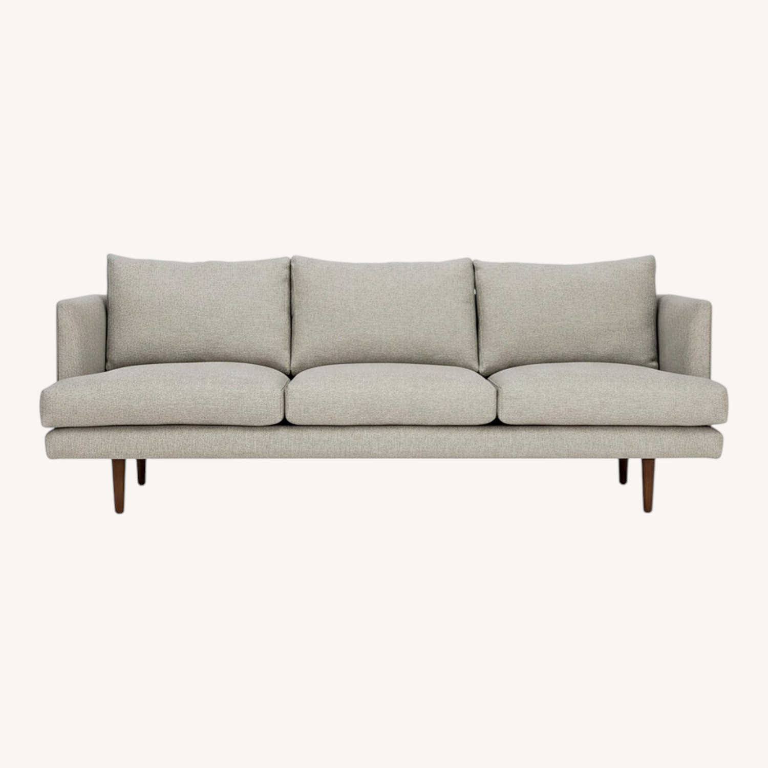 Article Burrard Light Gray Fabric 3 Seater Sofa - image-0