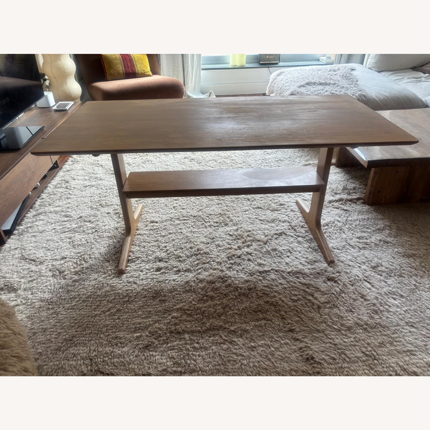 Muji Wood Dining Chairs and Bench - image-9