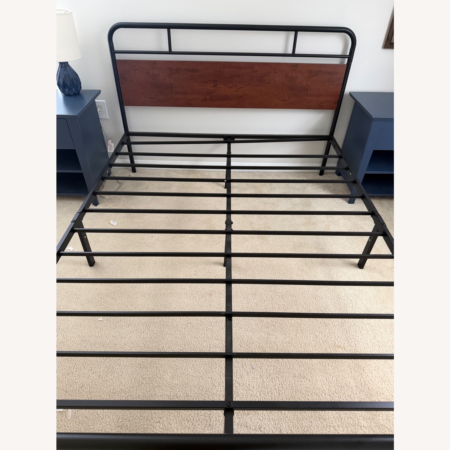 Wayfair Dark Brown Metal Queen Bed - image-5