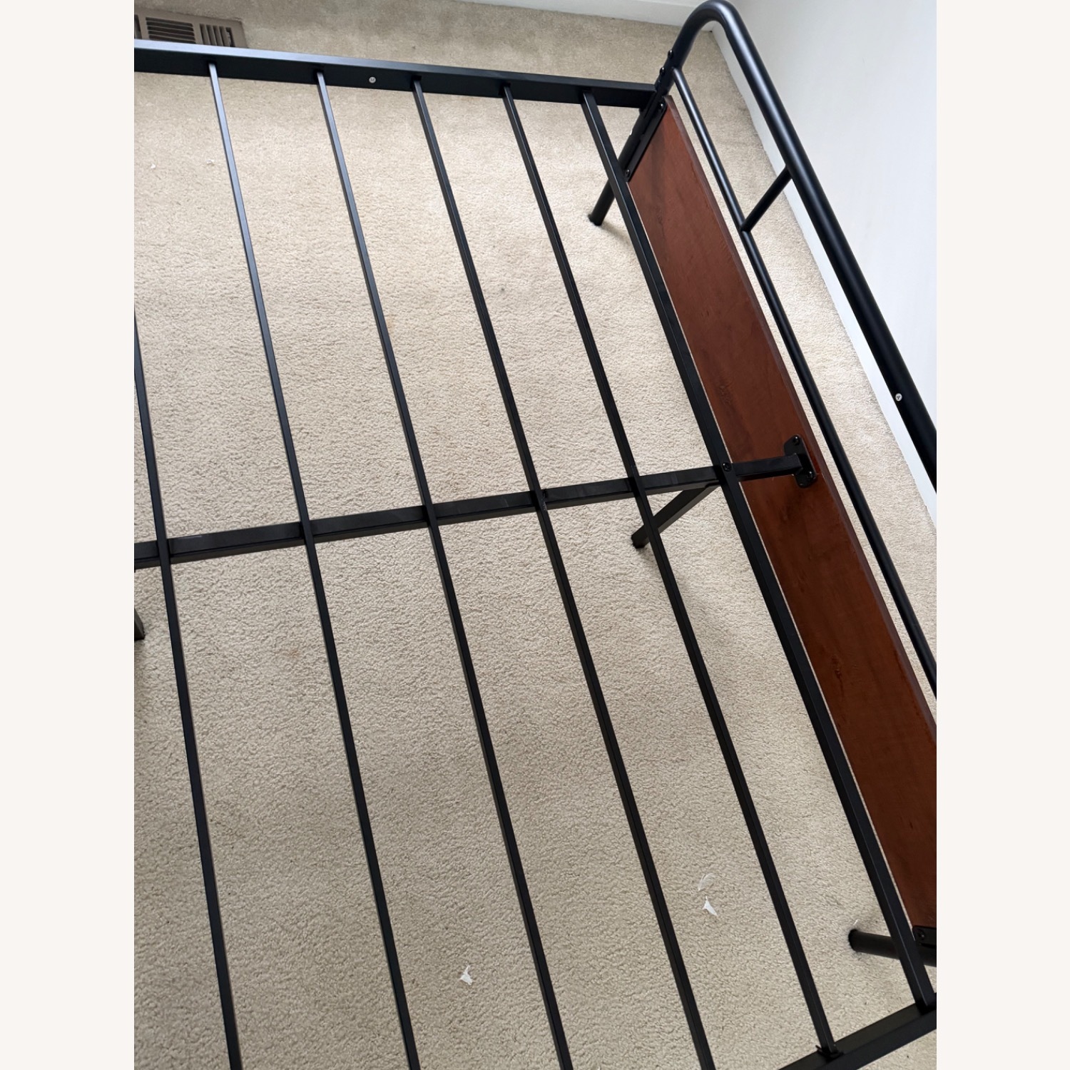 Wayfair Dark Brown Metal Queen Bed - image-3