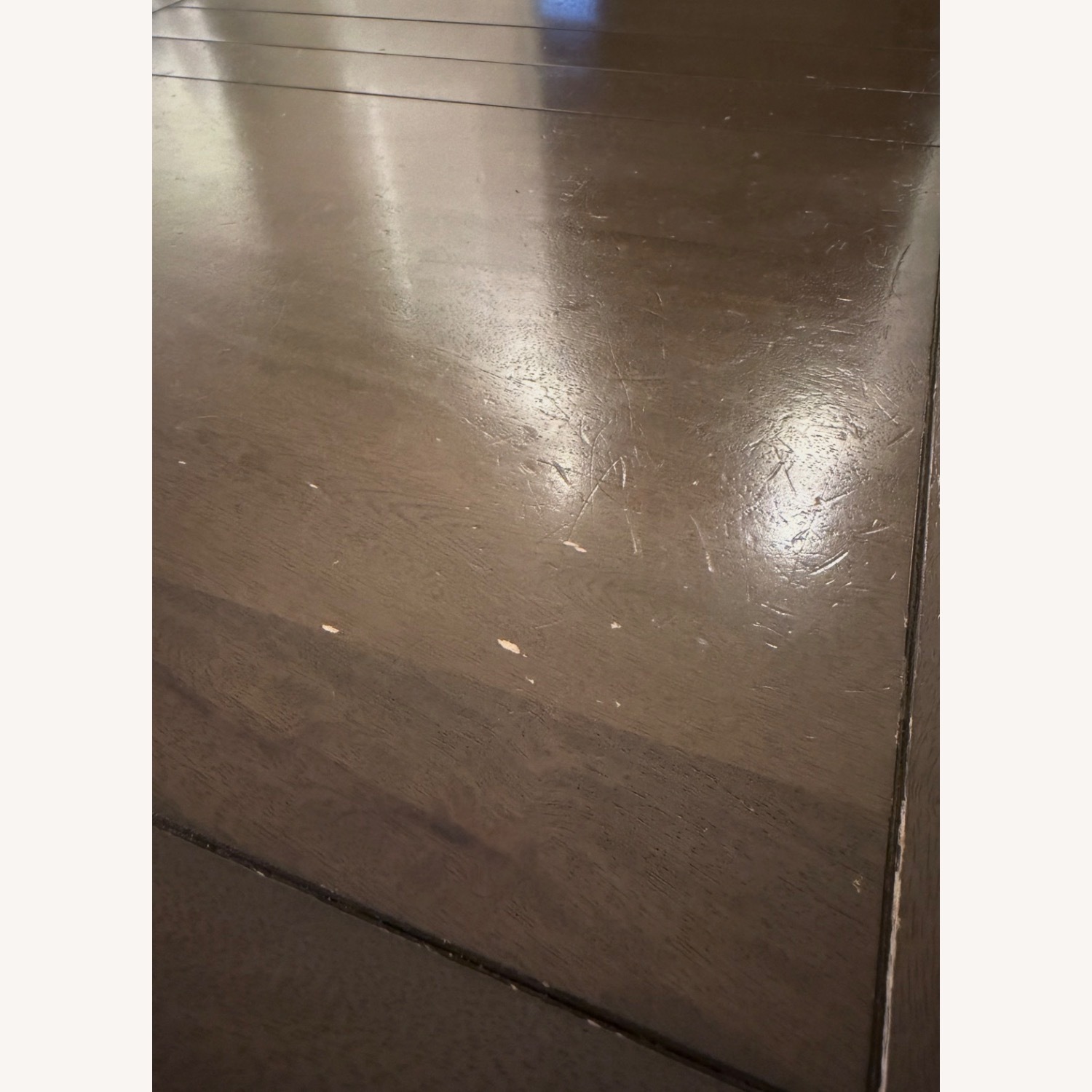 Crate & Barrel Tucker Brown Coffee Table - image-4