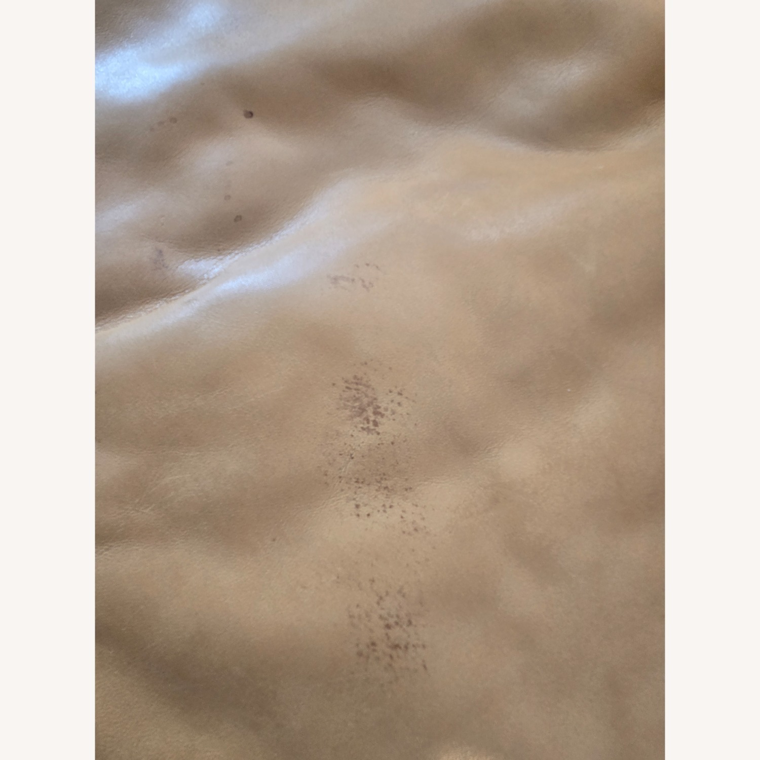 Light Brown Leather 3+ Seater Sofa - image-5