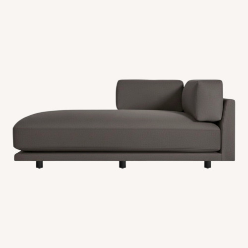 Used Blu Dot “Sunday Right Chaise” in Makada Charcoal  for sale on AptDeco