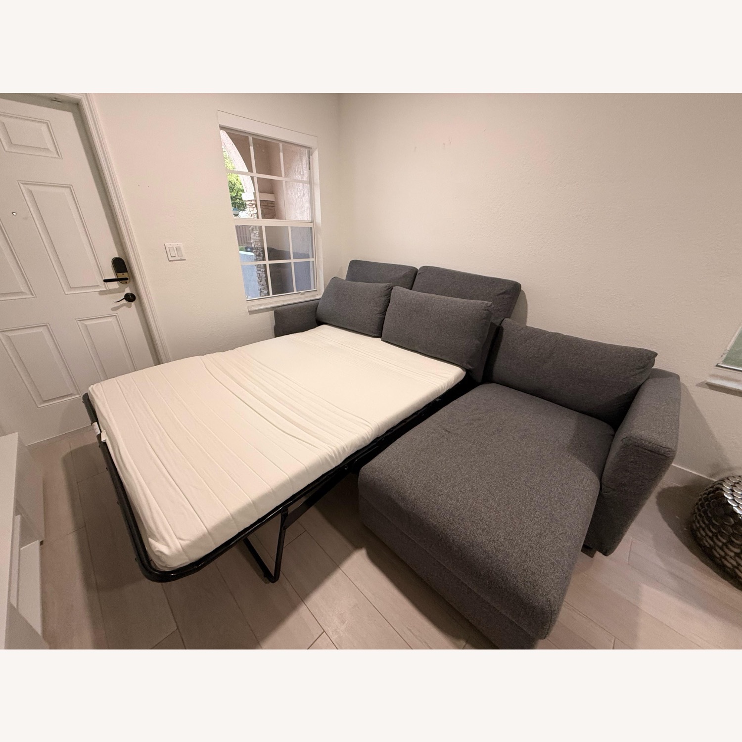 IKEA FINNALA Sofa Bed Light Gray 2 Piece Sectional - image-20