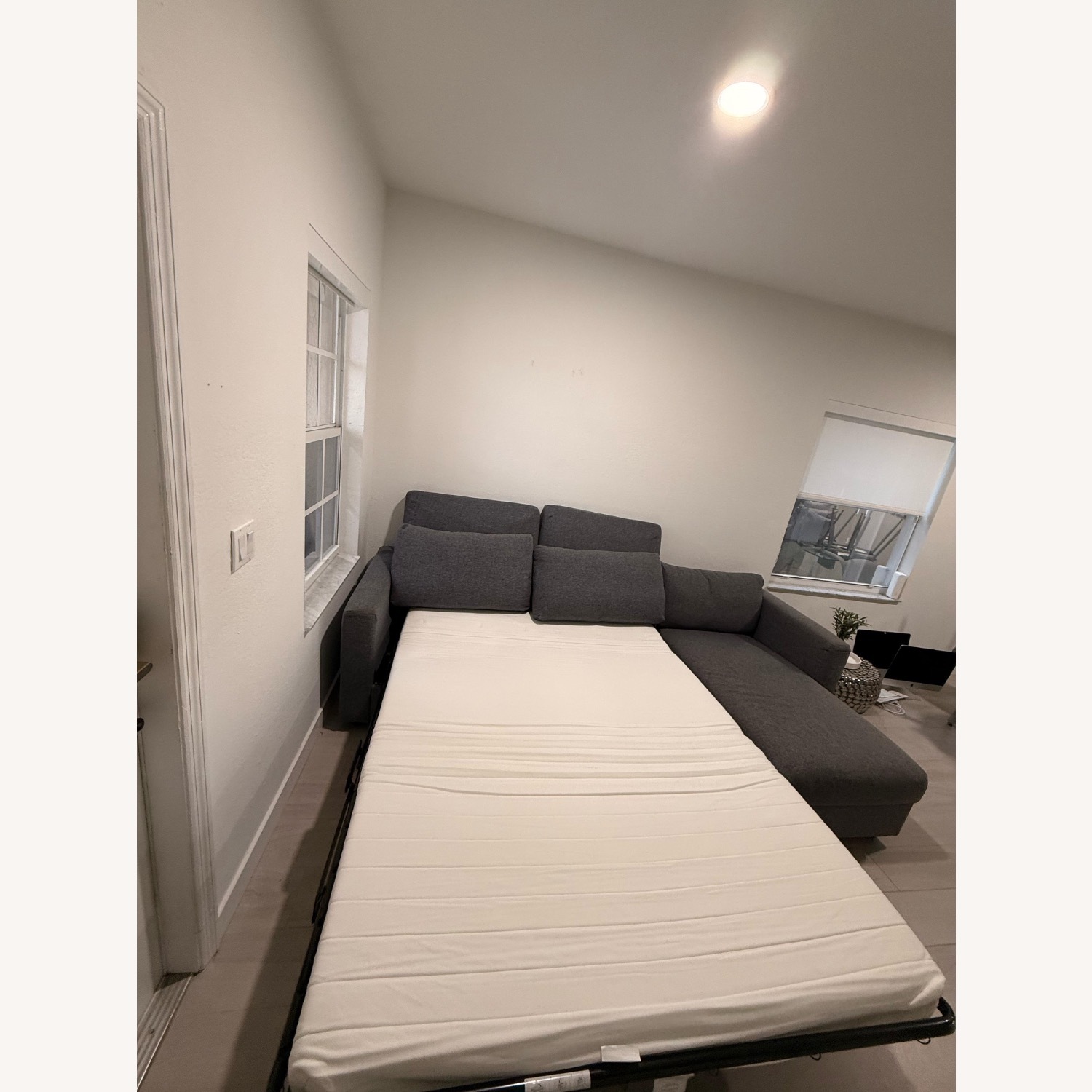 IKEA FINNALA Sofa Bed Light Gray 2 Piece Sectional - image-13