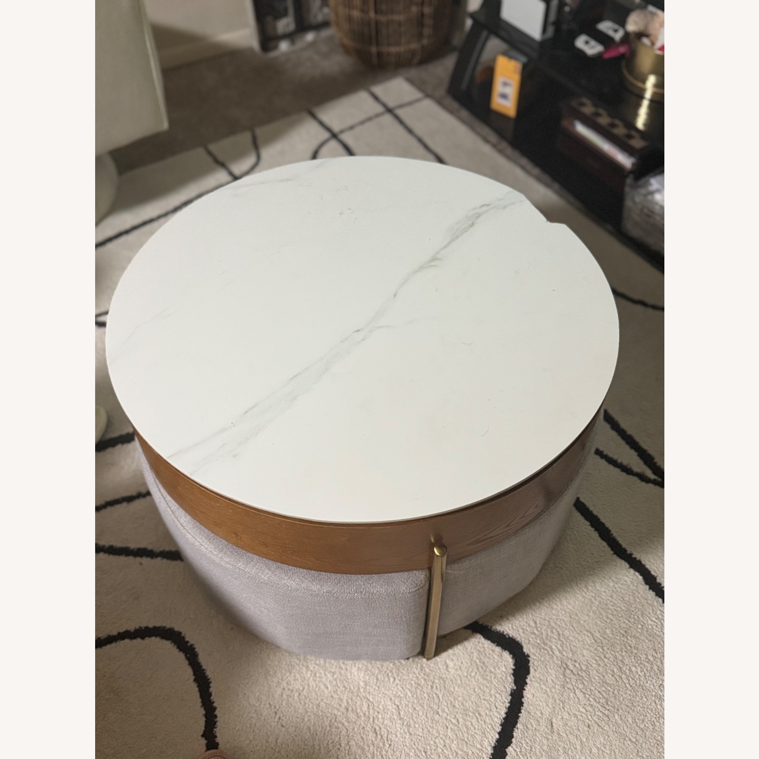 Wayfair White Ceramic Coffee Table - image-4