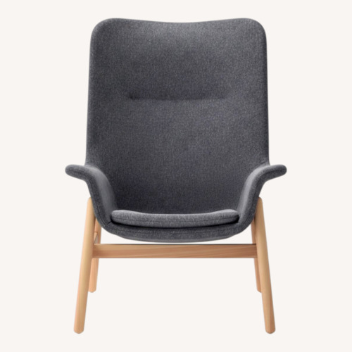 Used IKEA VEDBO High Back Armchair Gunnar’s Dark Gray  for sale on AptDeco