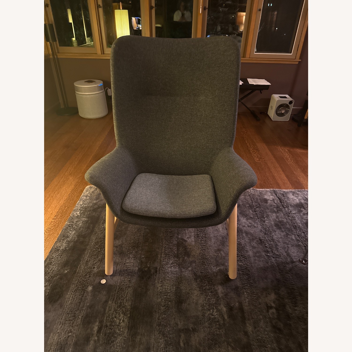 IKEA VEDBO High Back Armchair Gunnar’s Dark Gray  - image-4