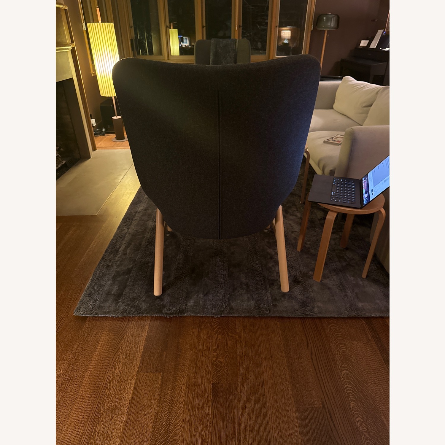 IKEA VEDBO High Back Armchair Gunnar’s Dark Gray  - image-3