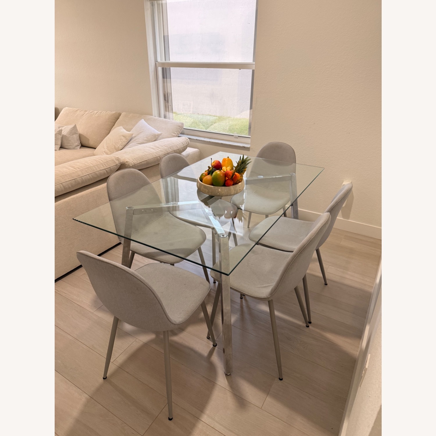 Wayfair Transparent Glass Dining Sets - image-5