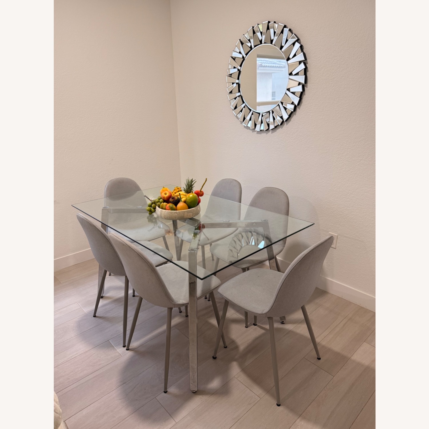 Wayfair Transparent Glass Dining Sets - image-1