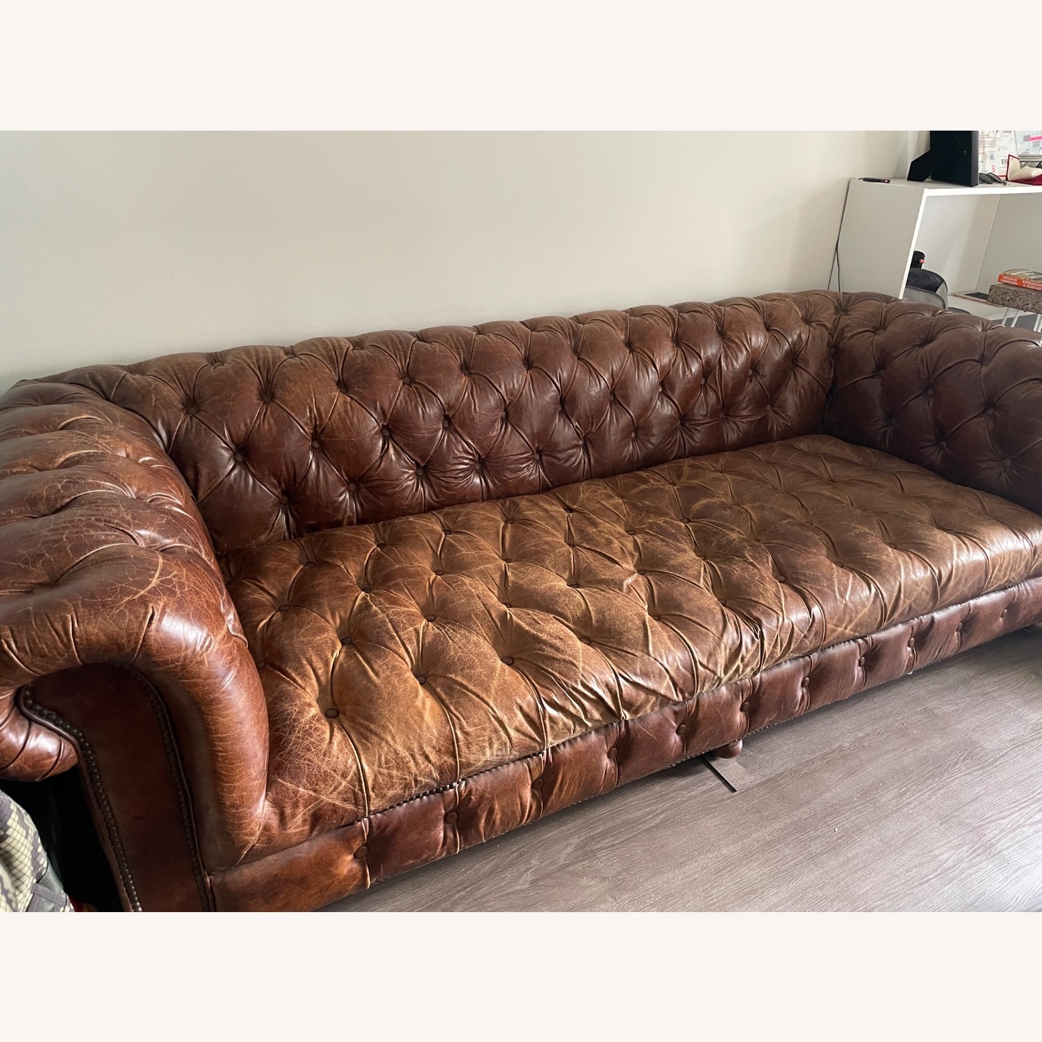 Restoration Hardware Chesterfield 3+ Seater Sofa - image-1