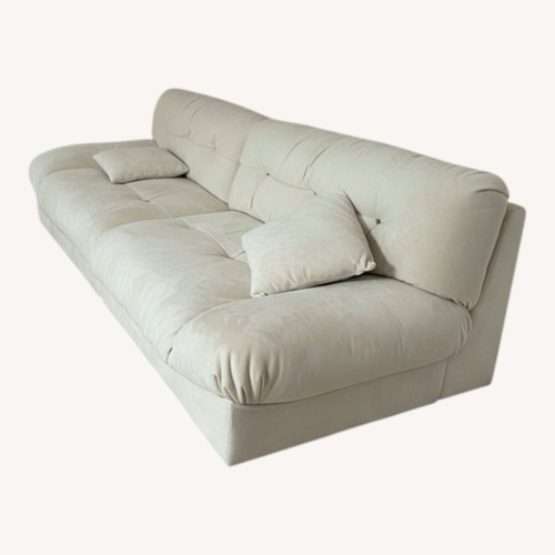 Used Bed Bath & Beyond Natural 2 Piece Sectional for sale on AptDeco