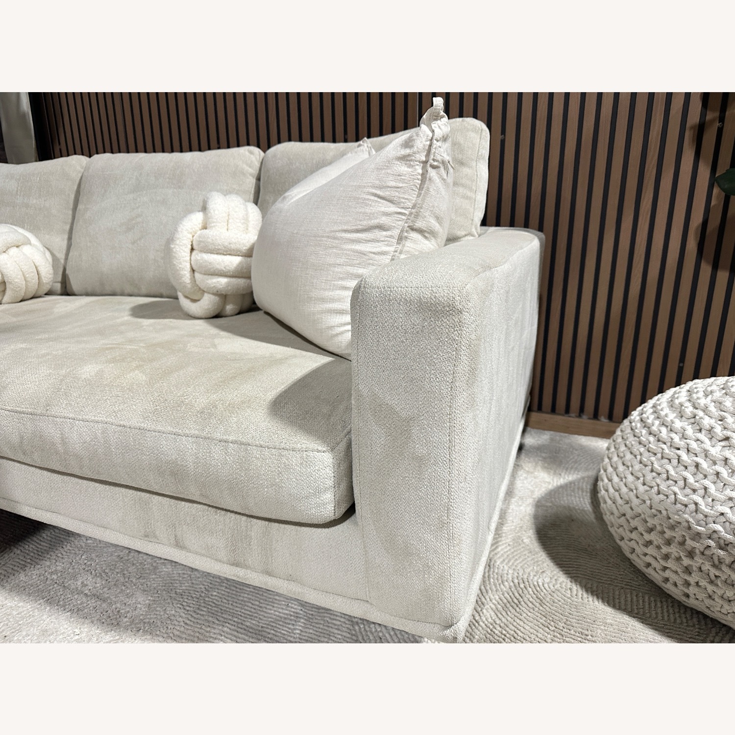 Four Hands Dom 85” Sofa Ivory - image-8