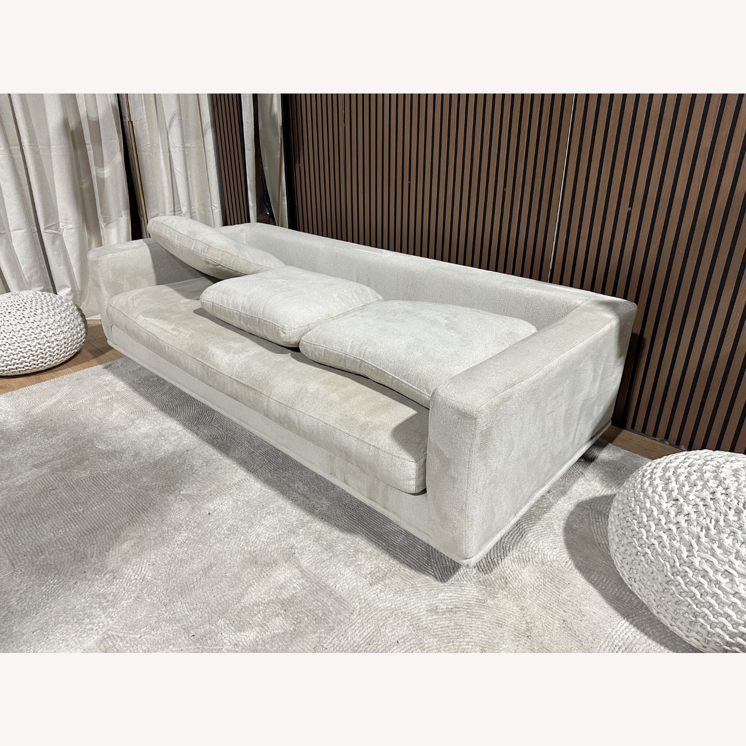 Four Hands Dom 85” Sofa Ivory - image-11