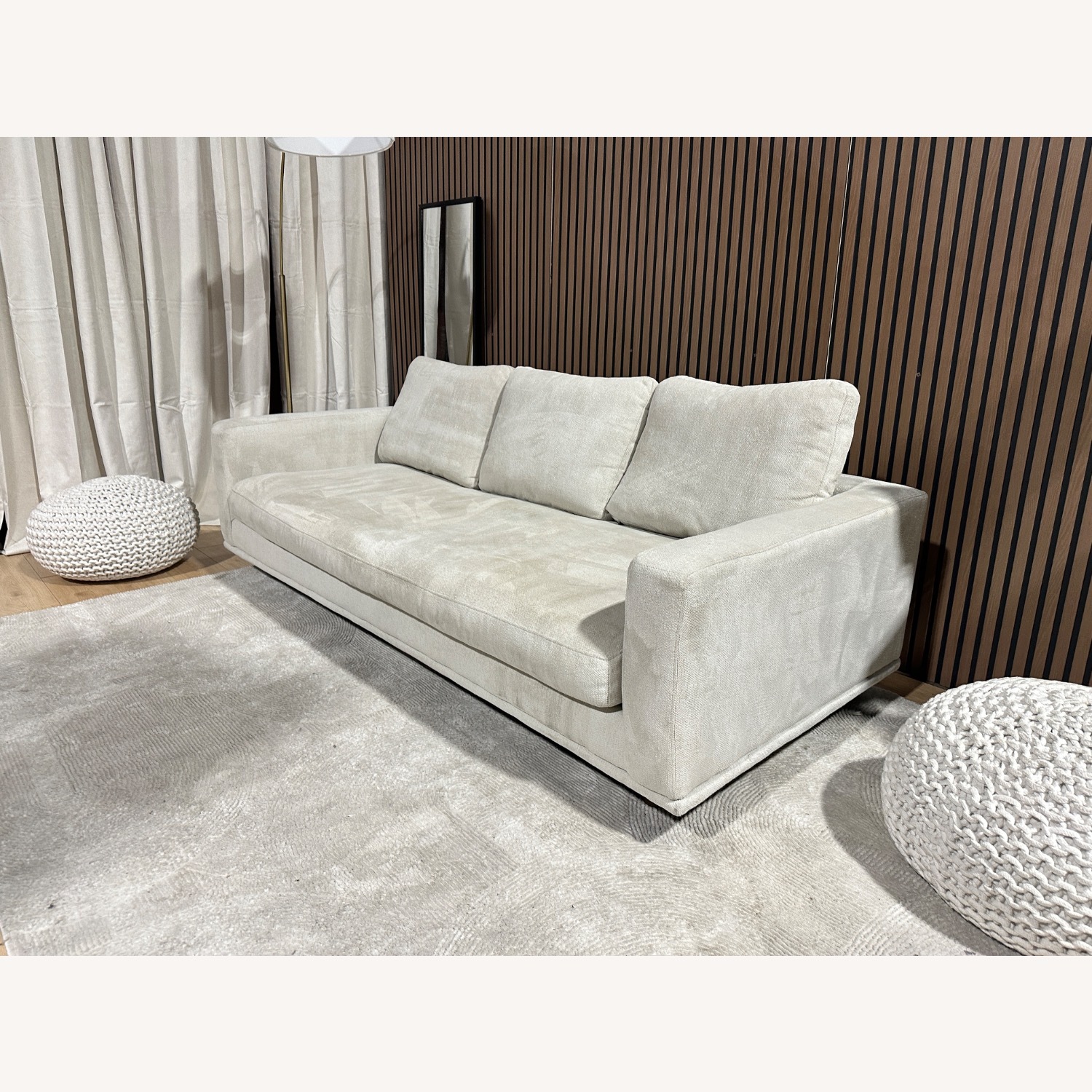 Four Hands Dom 85” Sofa Ivory - image-13