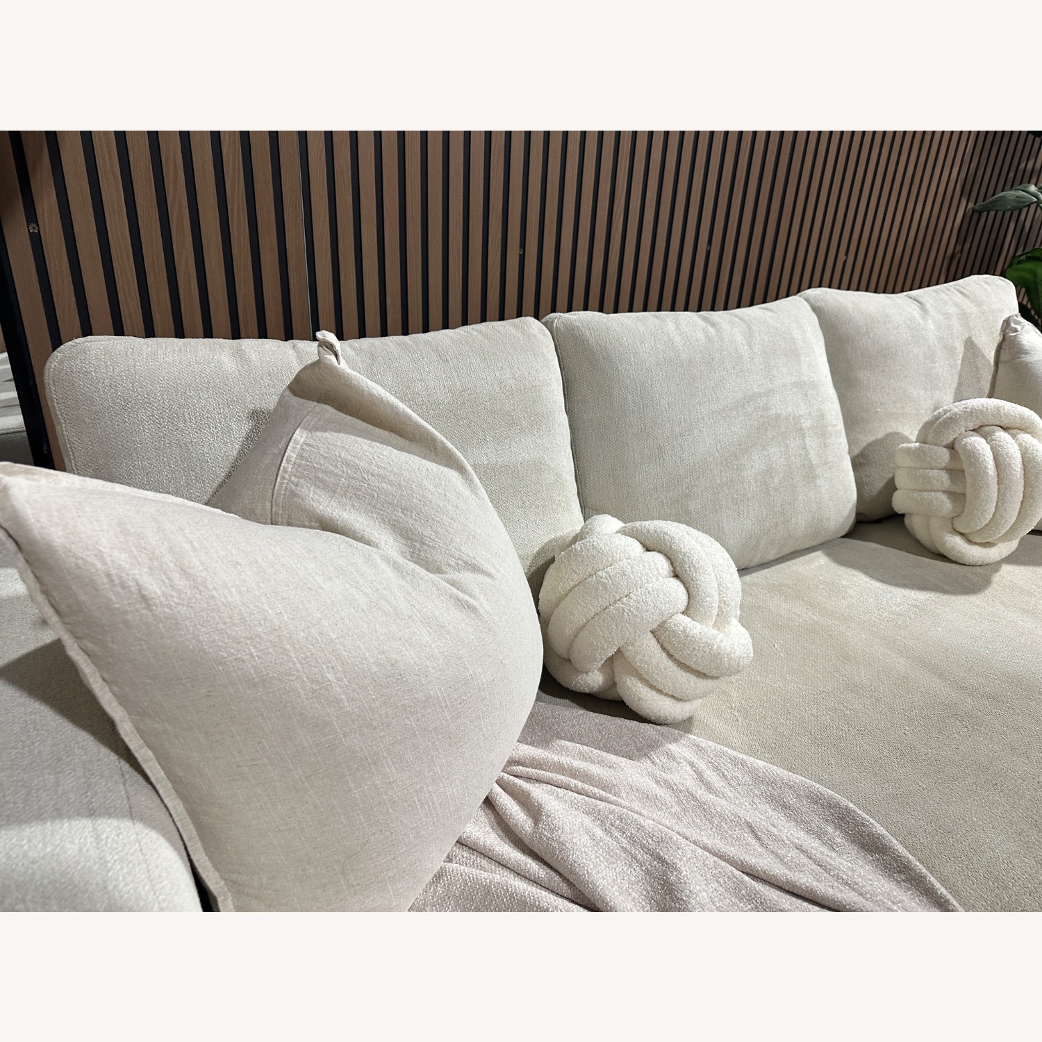 Four Hands Dom 85” Sofa Ivory - image-4