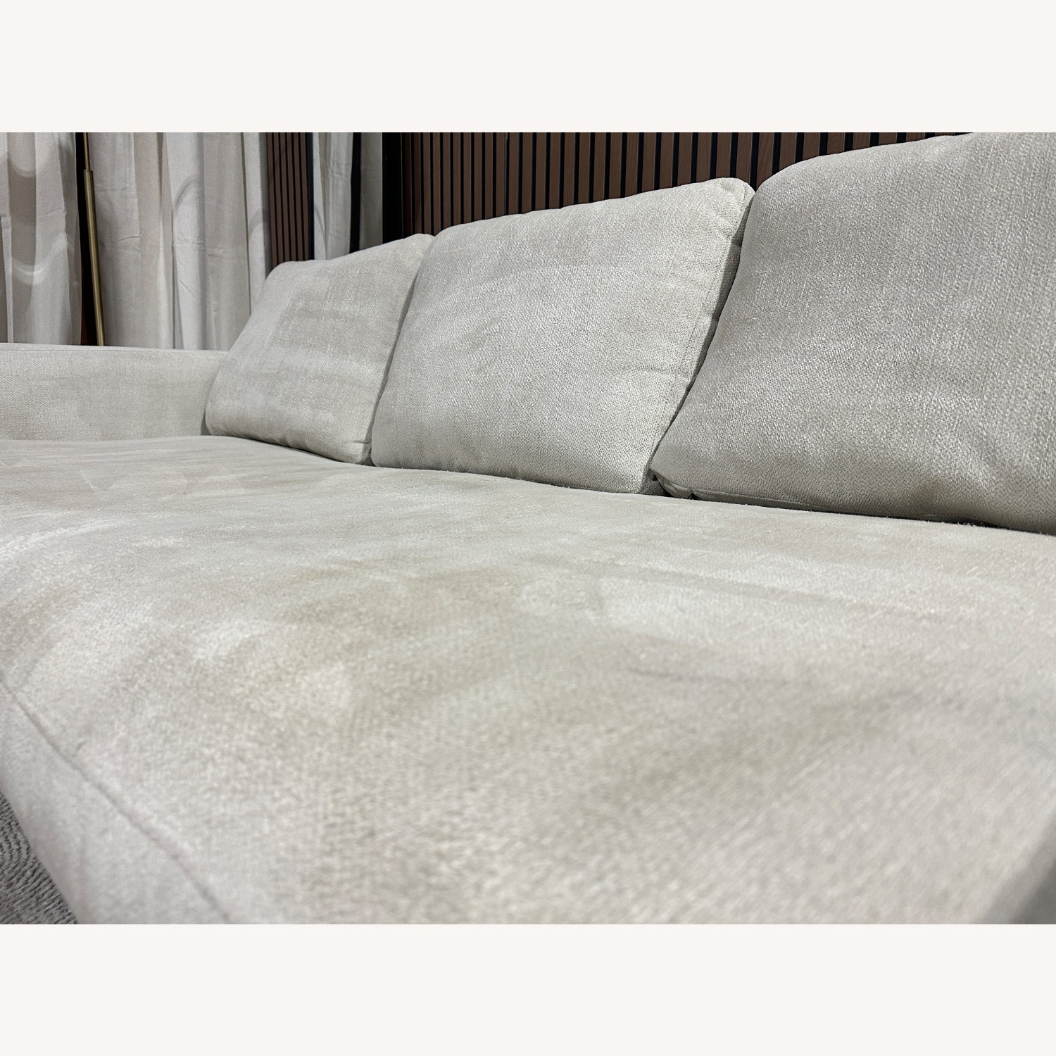 Four Hands Dom 85” Sofa Ivory - image-12